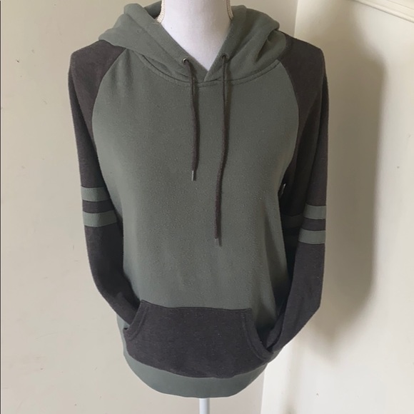 Zine Clothing Sweaters - 🥭 (4 for $15) Zine PacSun Green and Grey Pullover